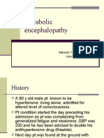 Metabolic Encephalopathy: Marwan Y.Kattan Pgy1