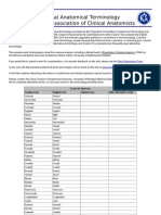 Anatomy-Med-Umich-Edu Traduceri Din Latina in Engleza Anatomie