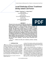 Lifetime Estimation and Monitoring of Power Transformer Considering Annual Load Factors (2013)