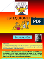 Estequiometrìa