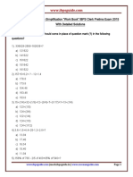 Important Aptitude Simplification "Work Book" IBPS Clerk Prelims Exam