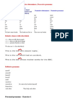 Personal Pronouns - Exercises