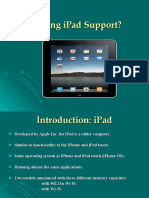 Seeking Ipad Support?