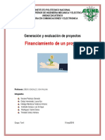 Generacion de Proyectos Esime