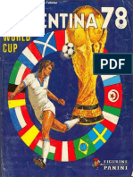 Álbum Copa Del Mundo Argentina 78-ELSABER21