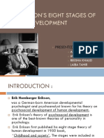 Erik Eriksons Eight Stages of Human Development