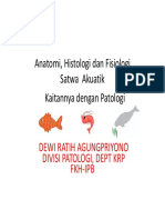 Anatomi, Histologi, Dan Fisiologi Satwa Akuatik