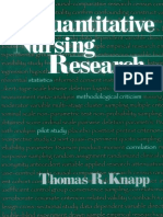 Thomas R. Knapp-Quantitative Nursing Research-SAGE Publications, Inc (1998)