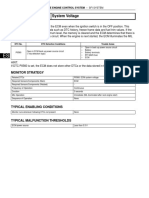 DTC P0560 System Voltage: Description