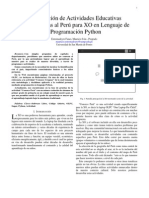 Elaboración de Actividades Educativas Relacionadas Al Perú para Xo en Lenguaje de Programación Python - Areas Afines