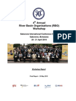 SADC RBO Workshop 2010 - Final Report