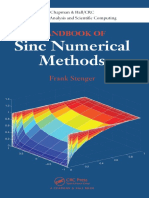 (Chapman and Hall - CRC Numerical Analysis and Scientific Computation Series) Stenger F.-Handbook of Sinc Numerical methods-CRC (2010) PDF