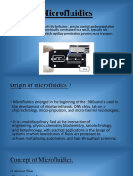 Microfluidics 1