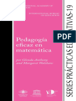 19 Pedagogia Eficaz en Matematicas PDF