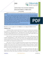 An Investigation On Heavy Oil Viscosity Through Viscometer and Numerical Corrections