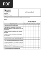 Scaffold Inspection Checklist PDF