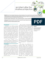 The Death of An Infant After The Unfortunate Intrathecal Injection of Vincristine