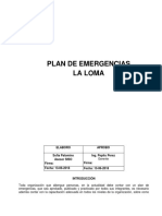 Plan de Emergencias en Trabajo de Campo