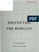 Identifying: The Remnant