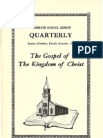 Quarterly: The The Kingdom of Christ