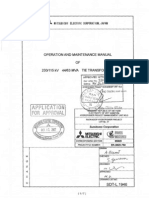 BK - 6020 - 750-0-Operation and Maintenance For Tie Transformer