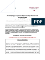 Final Copy David Philo Unit 102082 Philosophy of Classroom Management Document R 2h2018