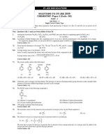 Solutions To Iit-Jee 2009 CHEMISTRY: Paper-I (Code: 06)