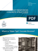 5 - Water-Tight Reinforced Concrete Structures