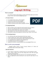 Paragraph Writing