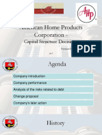 Corporate Finance Case Study