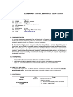 Herramientas y Control Estadístico de Calidad - Prof. Martha Tesen