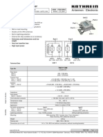 Dual-Band Combiner: 690 - 2180 MHZ 2400 - 2700 MHZ