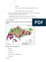 Land As A Scarce Resource