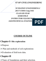 Chapter-I-Soil Investigation or Soil Exploration