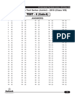 Solutions AIATS (Junior) - 2018 Test-4A - Class-8 (24!12!2017)