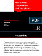 Autoestima Componentes Básicos y Pilares