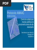 Protocolo AMAAC Calidad PDF