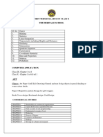 Class 10 First Term Syllabus 21-07-2018