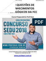 100 Questões Pedagógicos FCC