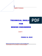 Technical English FOR Mining Engineers: E&Tts