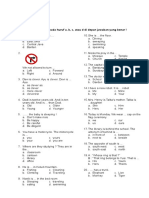 SOAL UAS Bahasa Inggris