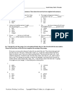 Vocab Unit 13 - Practice Test