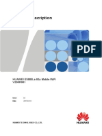 Huawei E5885ls 93a Mobile Wifi Datasheet