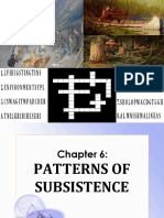 Patterns of Subsistence