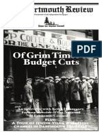 Volume 30, Issue 8 - of Grim Times & Budget Cuts