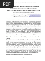 Aula 1 - Analise Transacional e Gestão de Pessoas