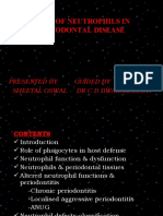 Role of Neutrophils in Periodontal Disease