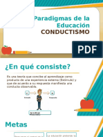 Paradigmas de La Educación - Conductismo