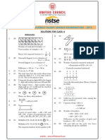 Class 4 - Nstse 2013 Solutions 4 - Nat - Sol