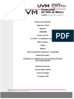 U4 - Analisis de Caso - Cálculos Fiscales Del Contribuyente